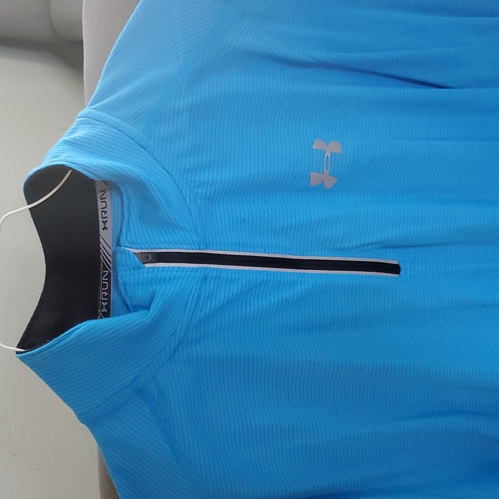 Under Armour Men's Pullover, Large, Blue, Almost New